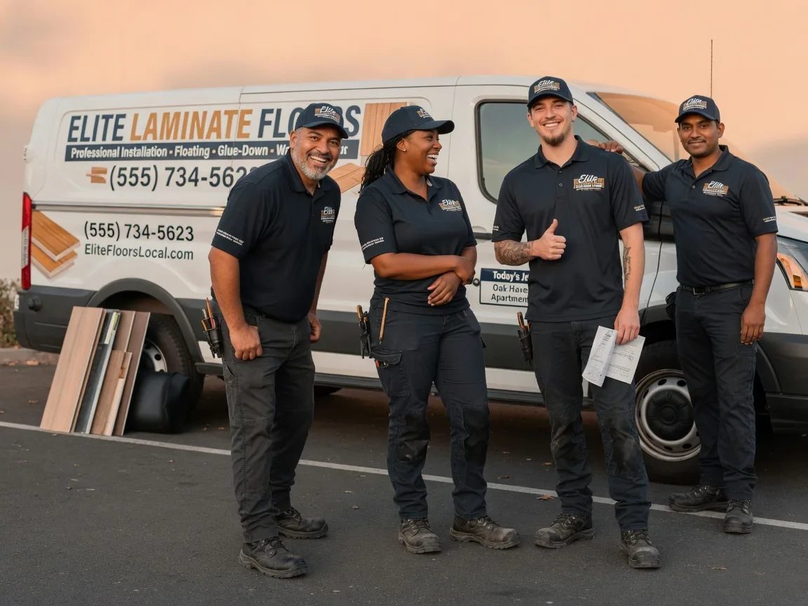 Laminate flooring installation company in Rewey, WI